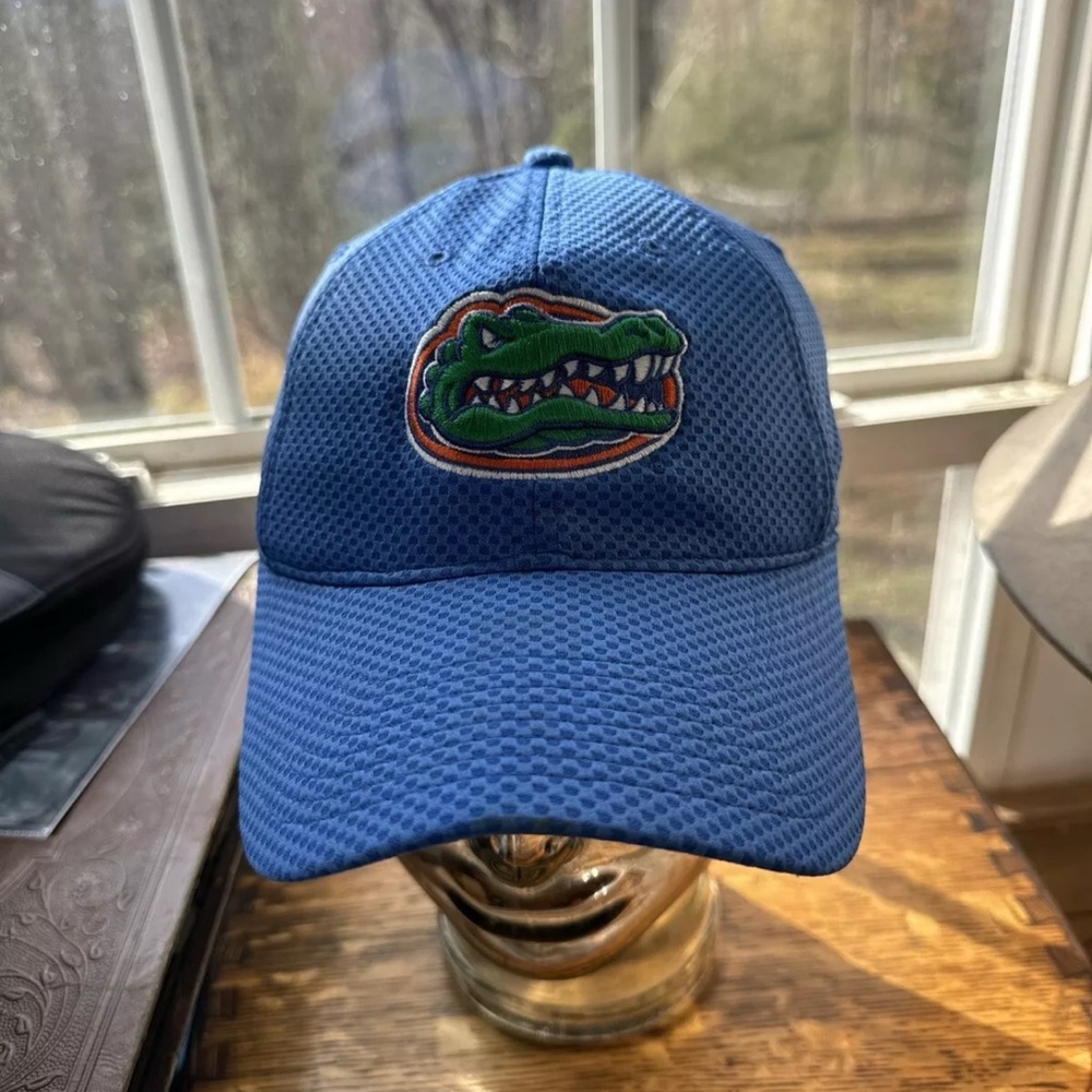 Nike Florida Gators Hat Cap Mens One Size Blue Strapback Dri-Fit Football Gym